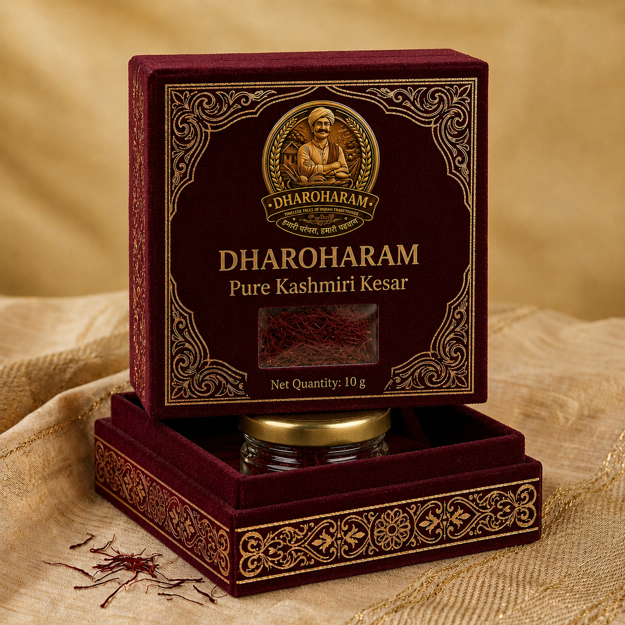 dharoharam pure kashmiri kesar 10g