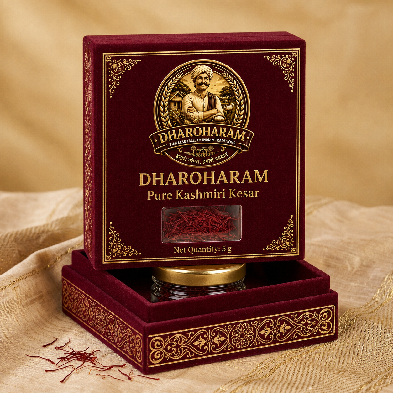 dharoharam pure kashmiri kesar 5g dharoharam pure kashmiri kesar 5g