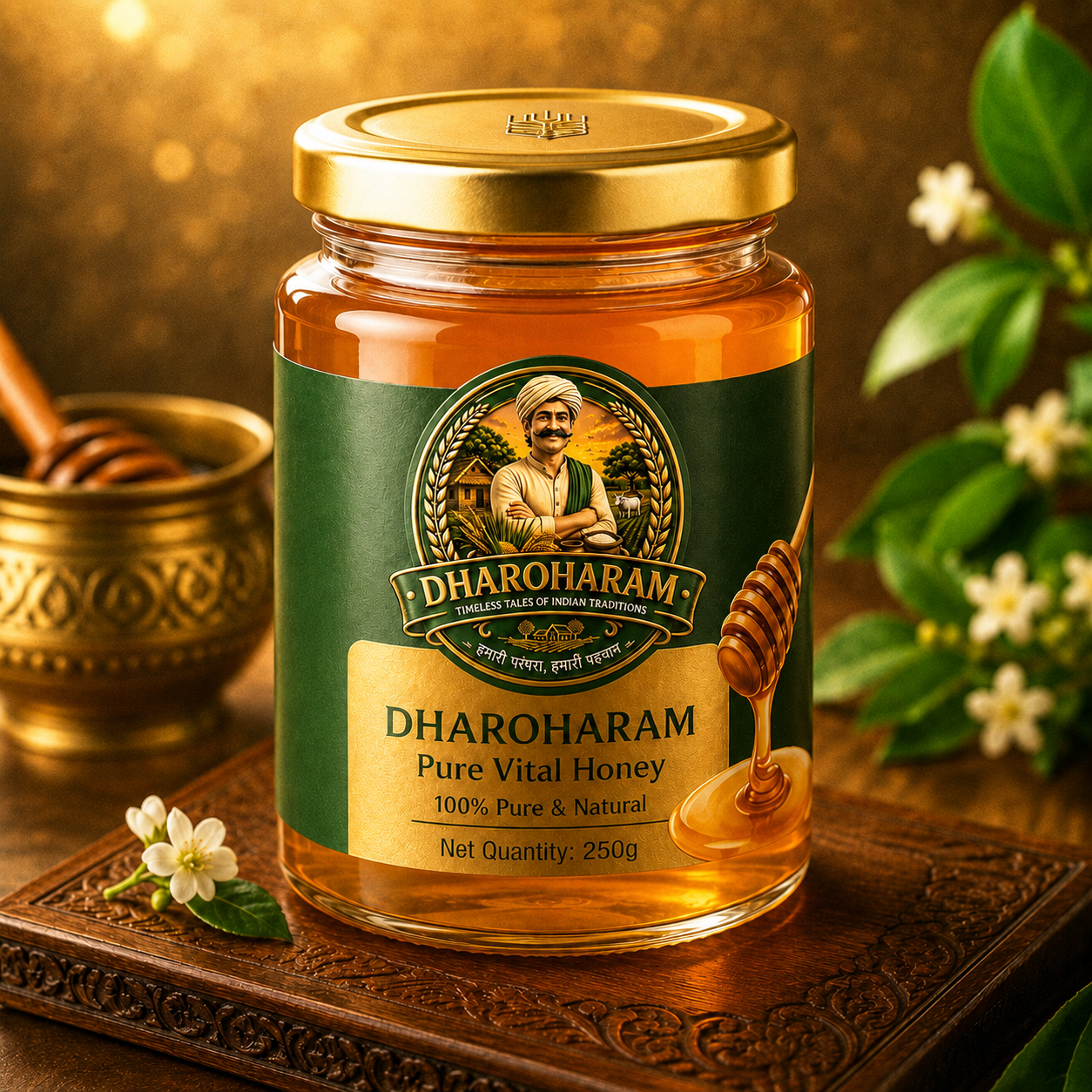 dharoharam pure vital honey 250g dharoharam pure vital honey 250g