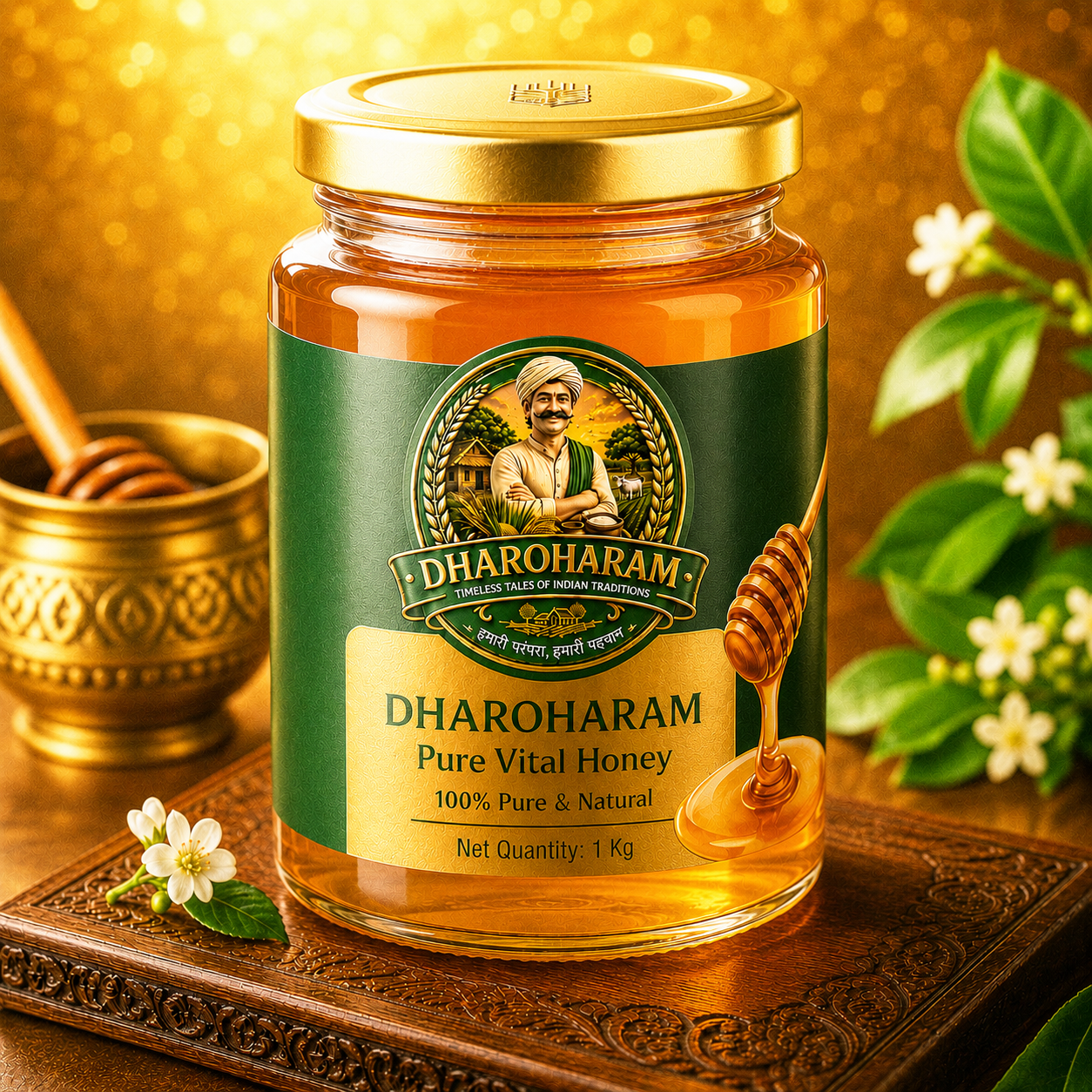 dharoharam pure vital honey 1kg dharoharam pure vital honey 1kg