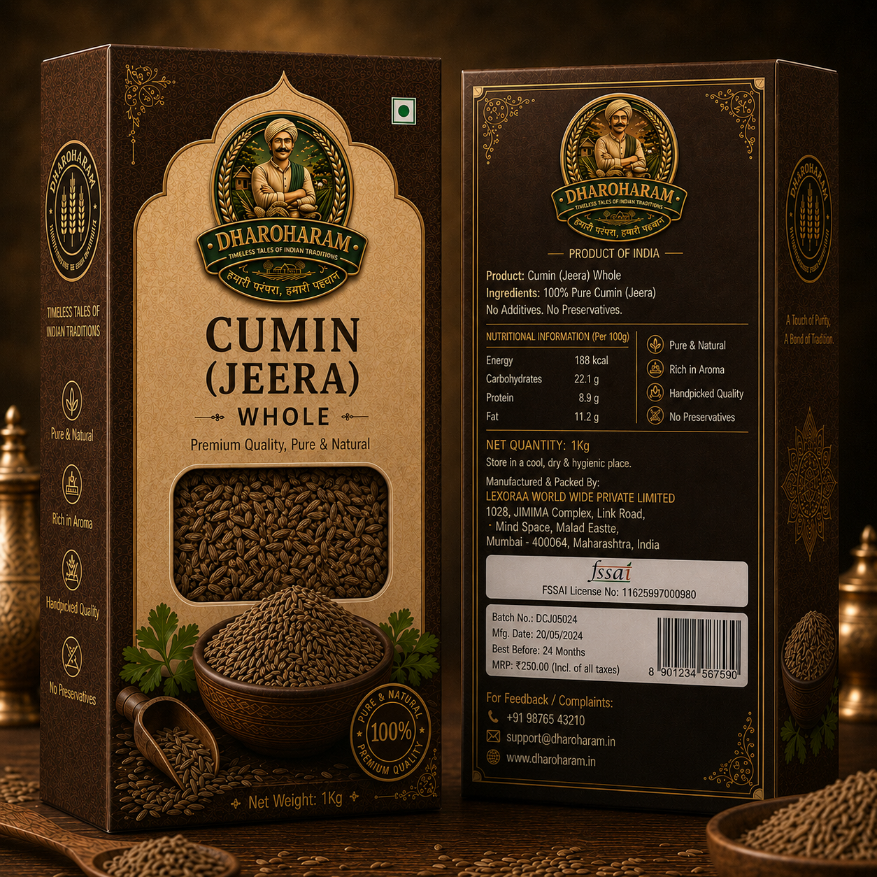 dharoharam cumin seed 1kg dharoharam cumin seed 1kg