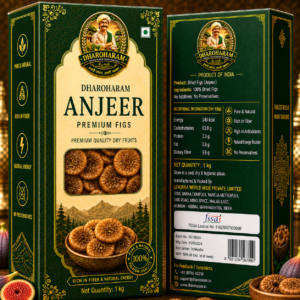 dharoharam premium figs/anjeer 1kg