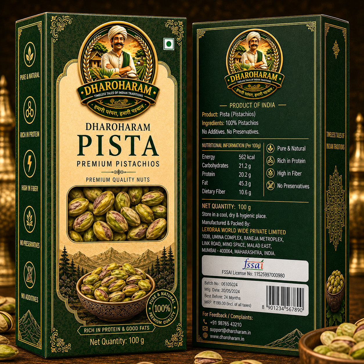 dhroharam premium green pistachios 100g dhroharam premium green pistachios 100g